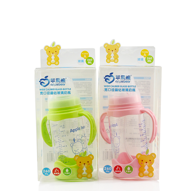 Ab-136 180Ml Drop-Proof Glass Baby Bottle Item Picture