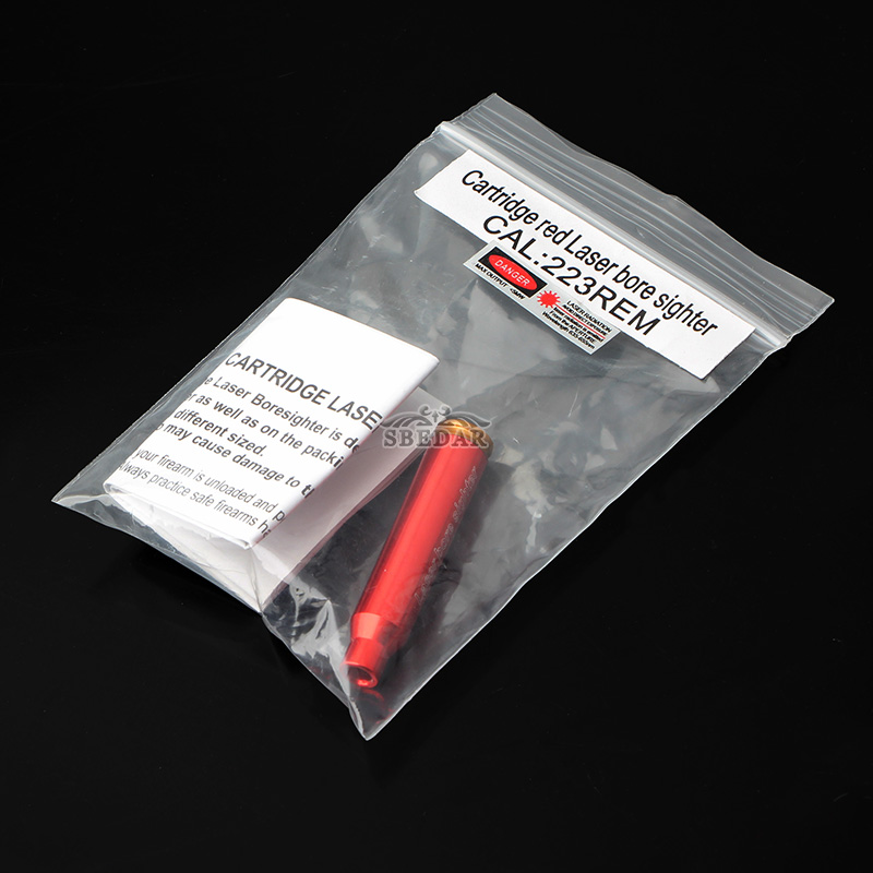 Red copper bullet Reset 223REM red laser calibrator Item Picture