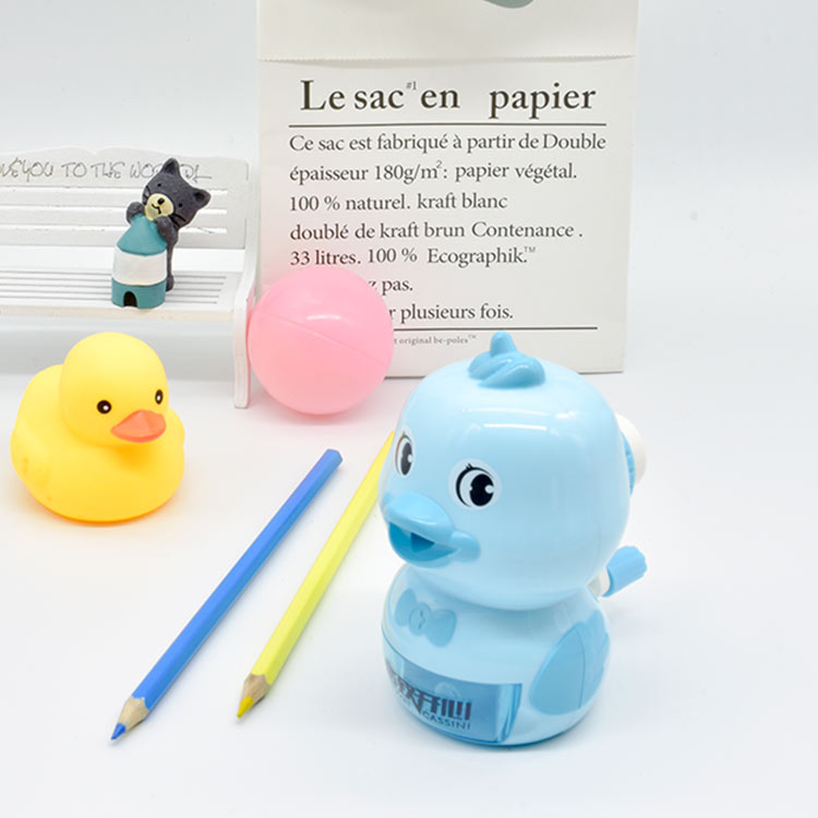 【开心】7781什么鸭削笔器创意优品卷笔刀自动进笔可削彩铅削笔刀产品图