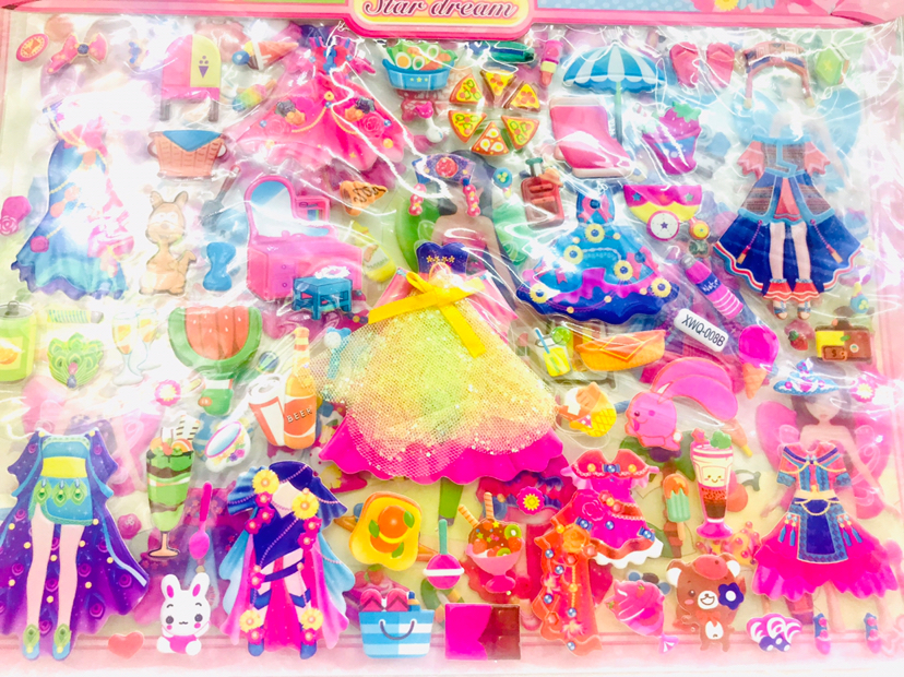 墙贴实物图