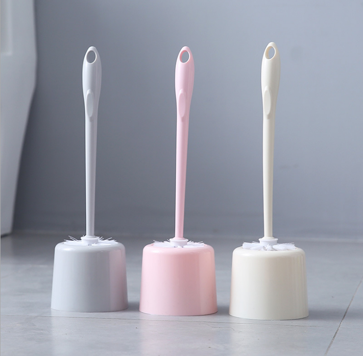 卫生间马桶刷 塑料洁厕套装马桶软毛清洁刷可挂式长柄厕所马桶刷产品图