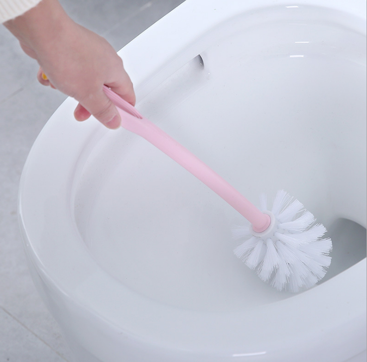 卫生间马桶刷 塑料洁厕套装马桶软毛清洁刷可挂式长柄厕所马桶刷细节图