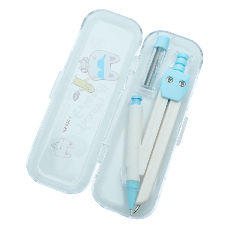 930-1学生专用圆规套装尺规套装数学制图工具考试专用绘图工具细节图