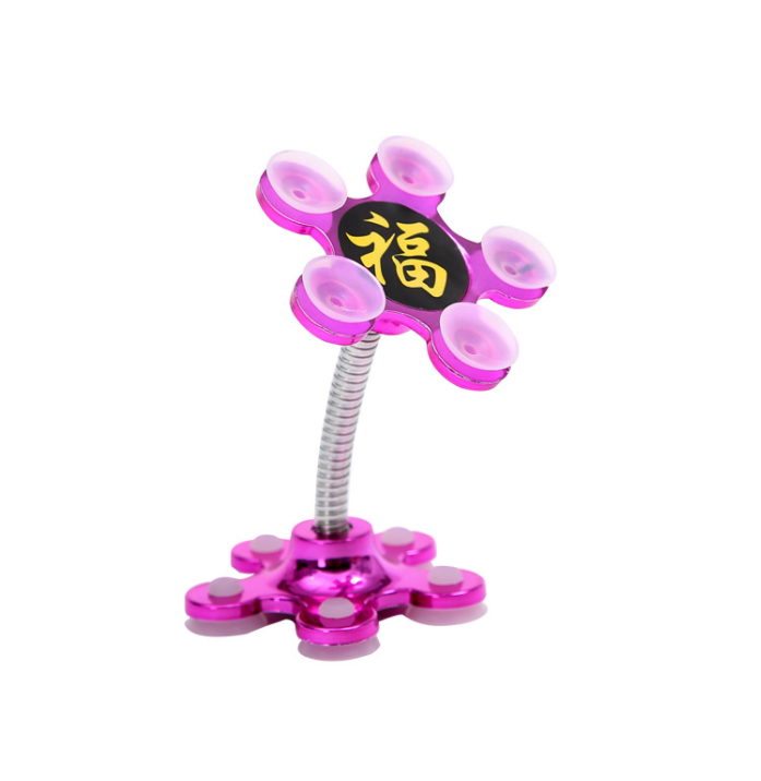 Magic Suction Cup mobile phone stand, double-sided silicone suction cup desktop, home car navigation stand, multi-purpose details Picture