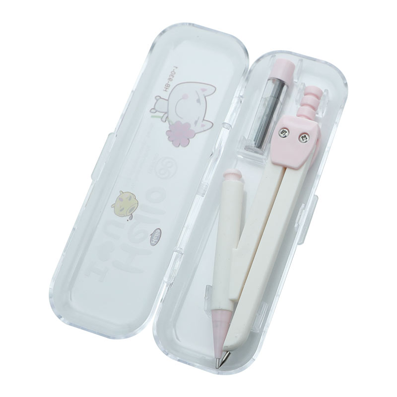 930-1学生专用圆规套装尺规套装数学制图工具考试专用绘图工具产品图