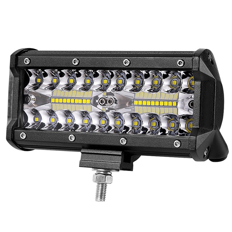 航达 7寸 120W LED light bar 三排7英寸工作灯eBay 跨境热卖