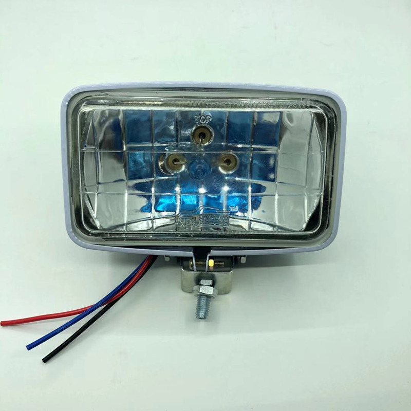 24-volt xenon lamps for trucks, 4-inch square ultra-bright headlights, HID white truck lights, 120W spotlights, automotive lighting Item Picture