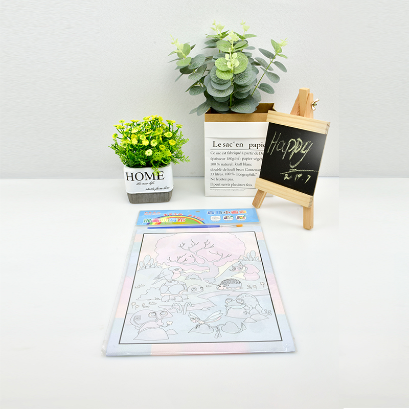 2103水画布儿童学习专用安全无毒无污染可重复使用水写布练习本产品图