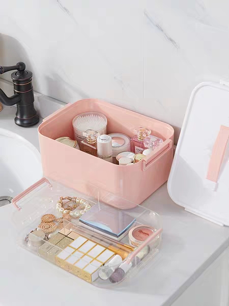 Medicine box Family portable first aid multi-layer medicine box large capacity medicine box thumbnail