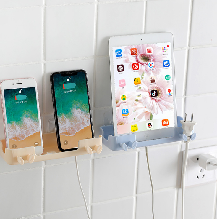 Mobile phone stand and plug organization rack, mobile phone storage rack, mobile phone charging stand, socket and plug storage wonder