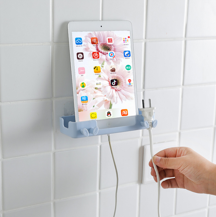 Mobile phone stand and plug organization rack, mobile phone storage rack, mobile phone charging stand, socket and plug storage wonder Application Scenario