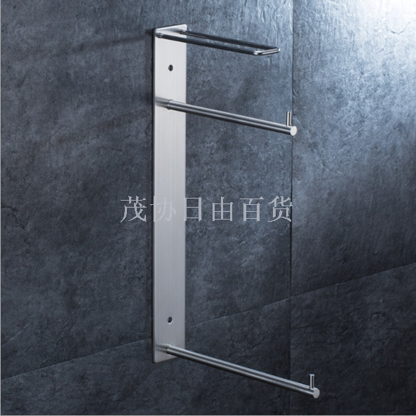 304 stainless steel clip hanger storage rack 3 layers hanger storage rack