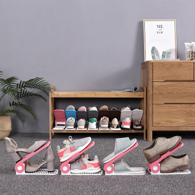 Plastic shoe bracket, parent-child splice shoe bracket, fourth generation, adjustable and simple shoe bracket, creative home thumbnail