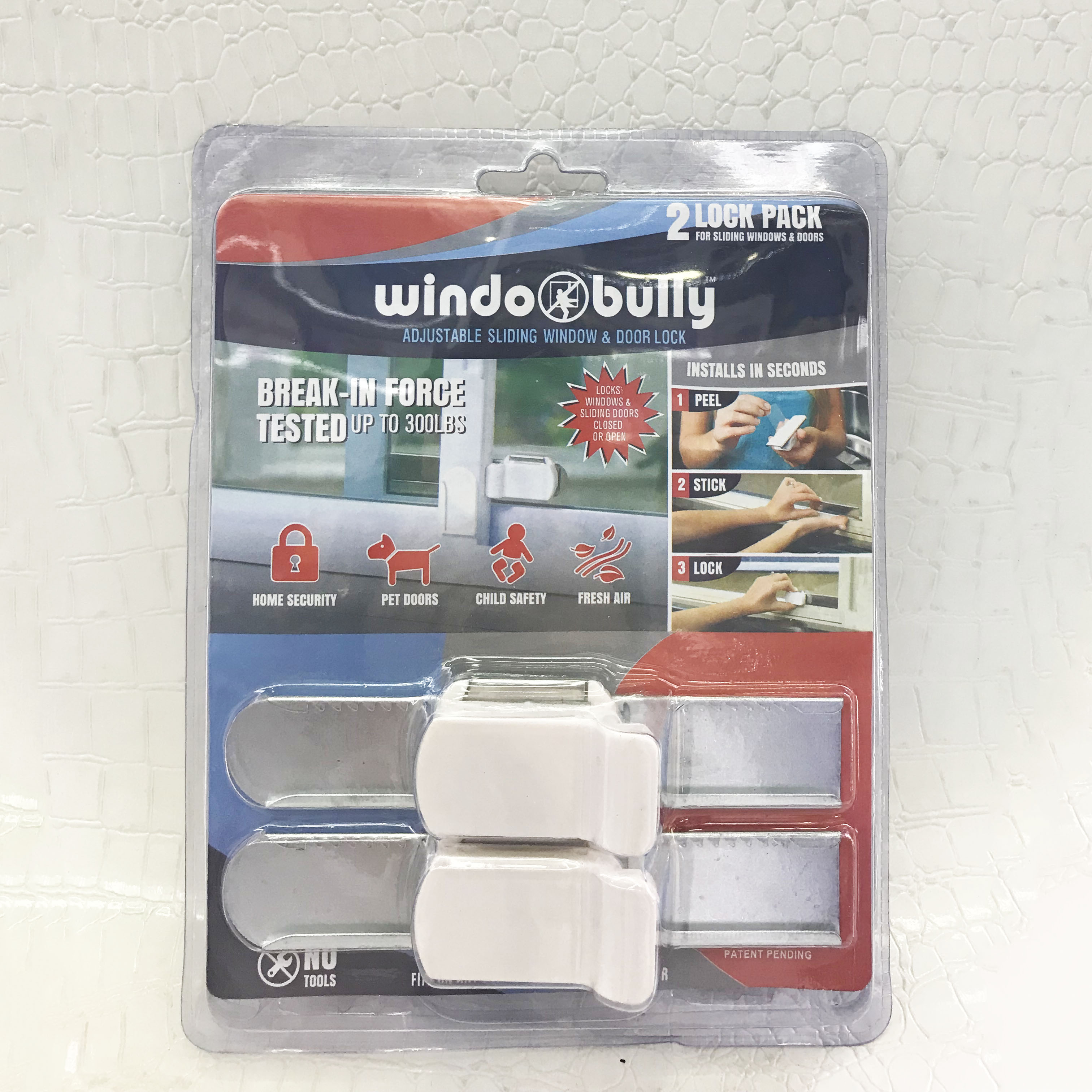 windo bully Child safety lock protective sliding window lock Sliding window lock anti-theft locking window
