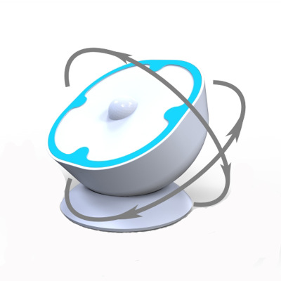New induction night light magnetic suction base toilet toilet wall USB rechargeable night light special