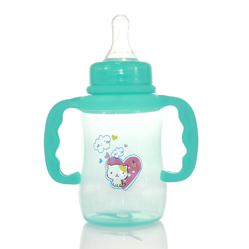 Apple Bear Foreign Trade Baby Bottle Manufacturers Oem Customized Processing Pp Baby Bottle Oem Wholesale details Picture