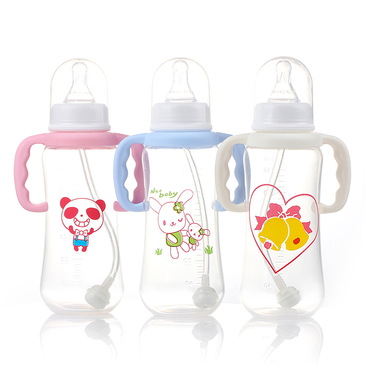 Xm-001 280Ml Standard Mouth Pp Baby Bottle Customized