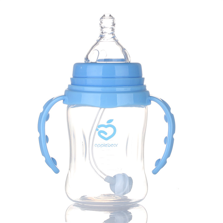 Apple Bear Baby Bottle Manufacturers Newborn Wide Mouth Baby Bottle Pp Baby Bottle Wholesale 210Ml Specification drawing