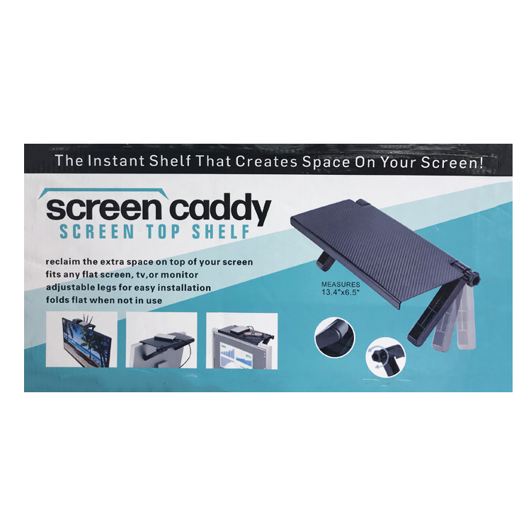 New TV best-selling TV storage rack Screen Caddy multi-functional storage rack details Picture