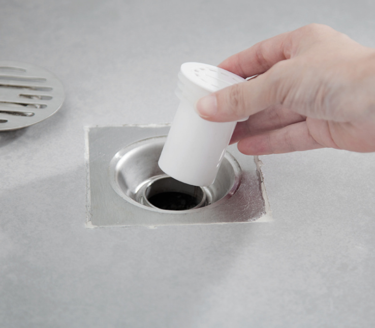 Floor drain anti-odor inner core, bathroom, kitchen, toilet anti-reverse, underwater waterway anti-odor core cover Application Scenario