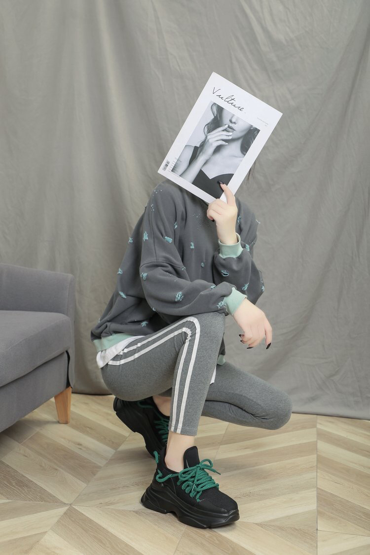 女式时装单鞋实物图