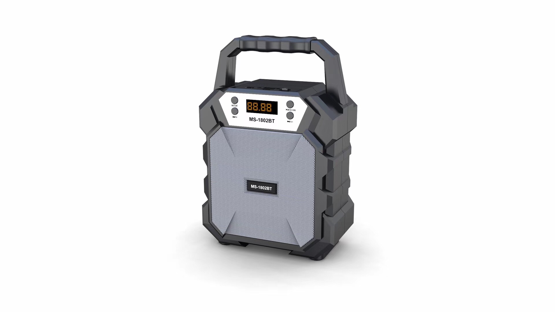 New 5-inch wireless mobile phone Bluetooth card speaker, USB outdoor subwoofer gift, portable shockproof speaker Item Picture