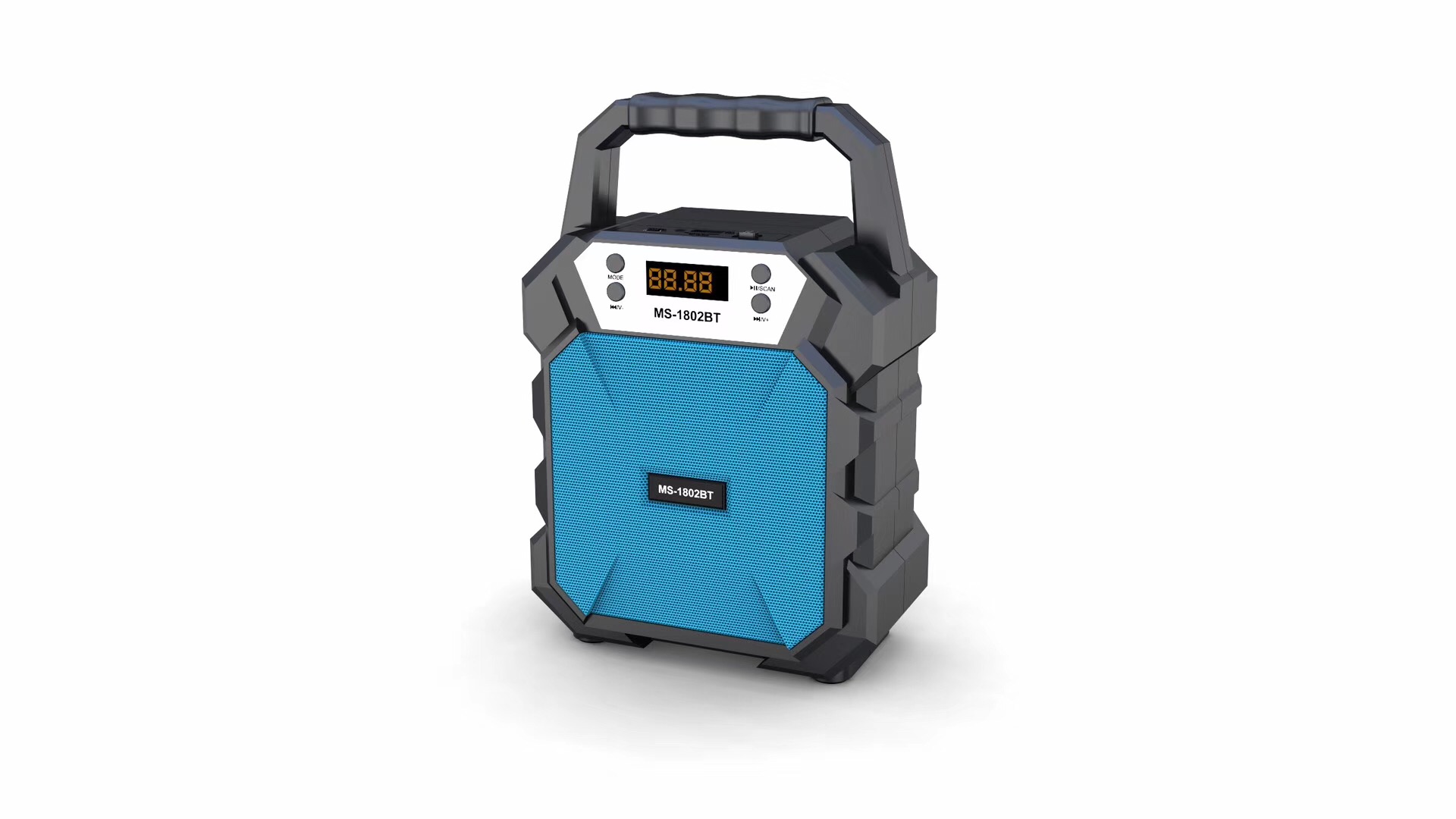 New 5-inch wireless mobile phone Bluetooth card speaker, USB outdoor subwoofer gift, portable shockproof speaker Specification image