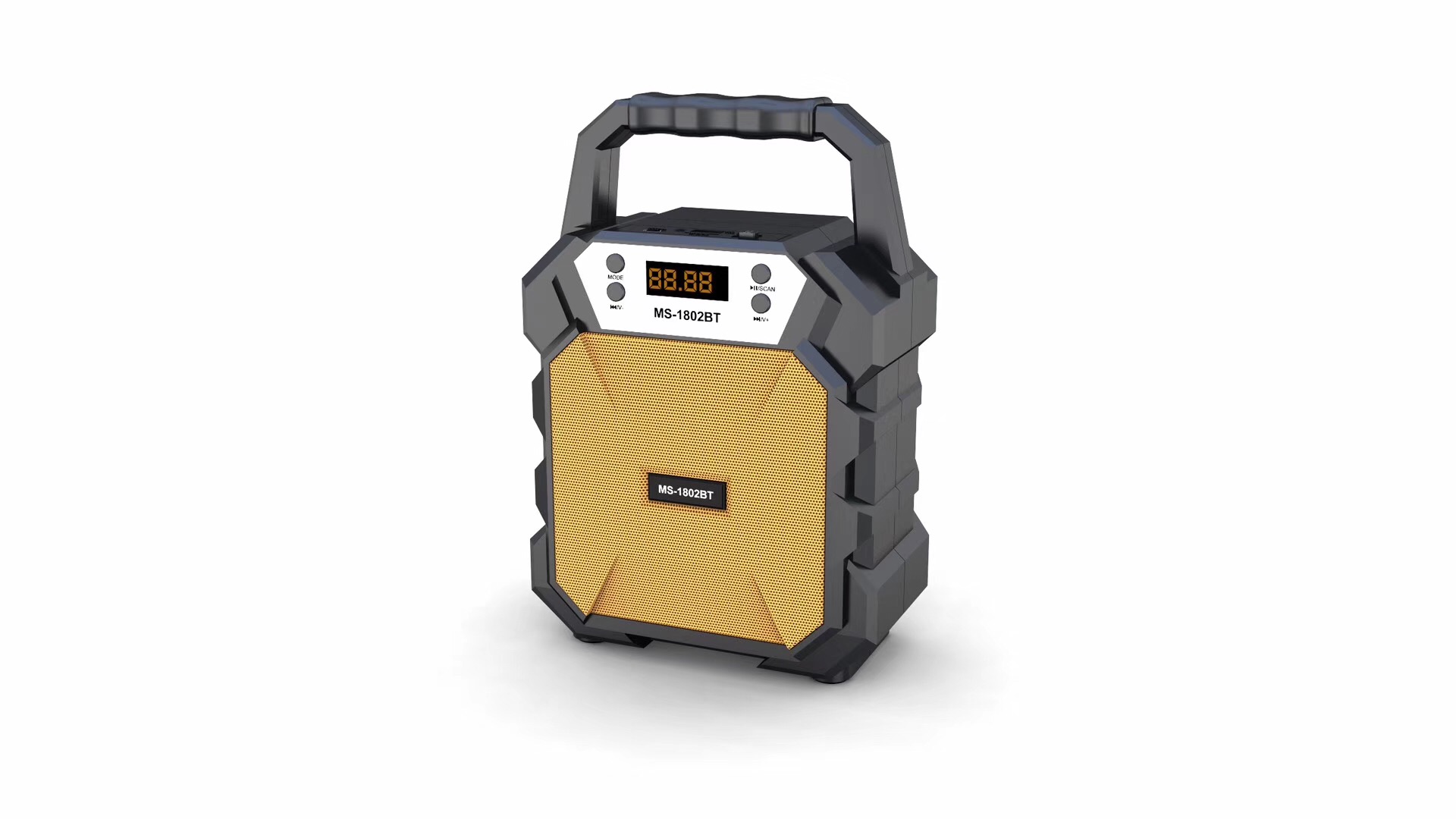 New 5-inch wireless mobile phone Bluetooth card speaker, USB outdoor subwoofer gift, portable shockproof speaker details Picture