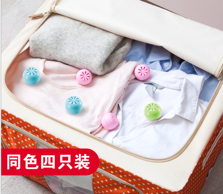 Creative Apple shaped mothballs Store 4 cabinets with mould-resistant mothballs
