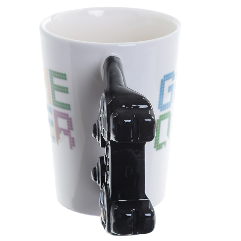 复古游戏机手柄马克杯 Gamepad Mug 卡通立体水杯 动漫杯子牛奶杯产品图