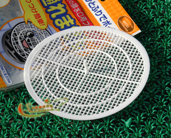 The floor drain filter screen with fine holes of various sizes that can be cut - filters hair Specification image