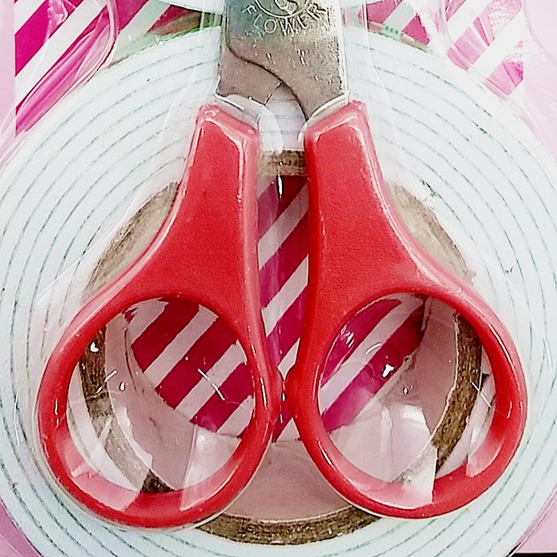 厂家直销强力海绵泡绵泡沫双面胶带 泡沫胶带带剪刀产品图