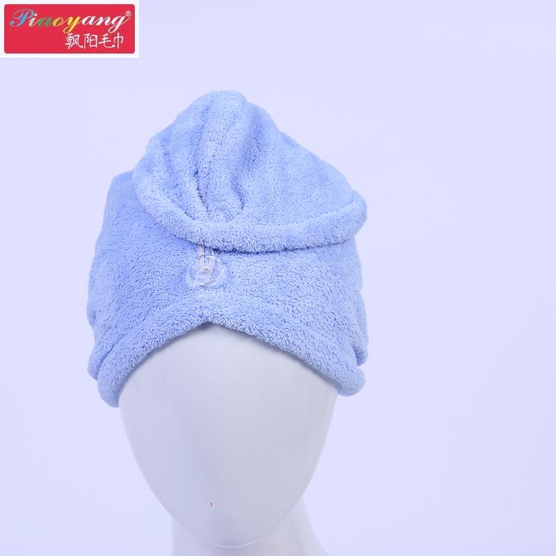 "Piao Yang Dry Hair Cap Girl's water-absorbing cute quick-drying long hair wrap towel. details Picture