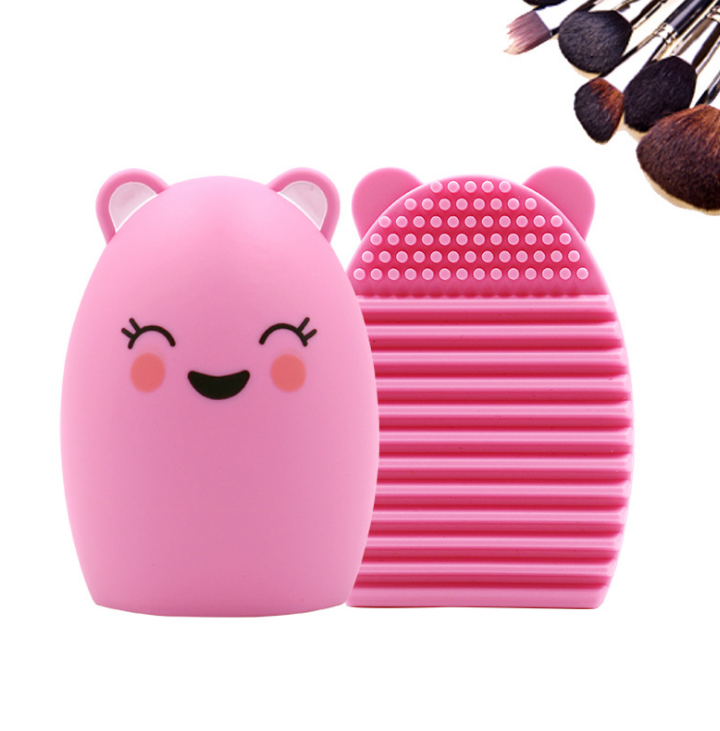E-commerce explosive silicone wash egg makeup brush wash egg silicone wash egg portable egg brush