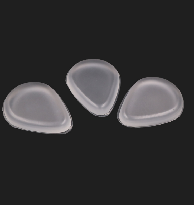 The export material is pure silicone powder puff. It is a teardrop-shaped silicone powder puff with transparent jelly. It can be used for makeup without consuming powder Item Picture