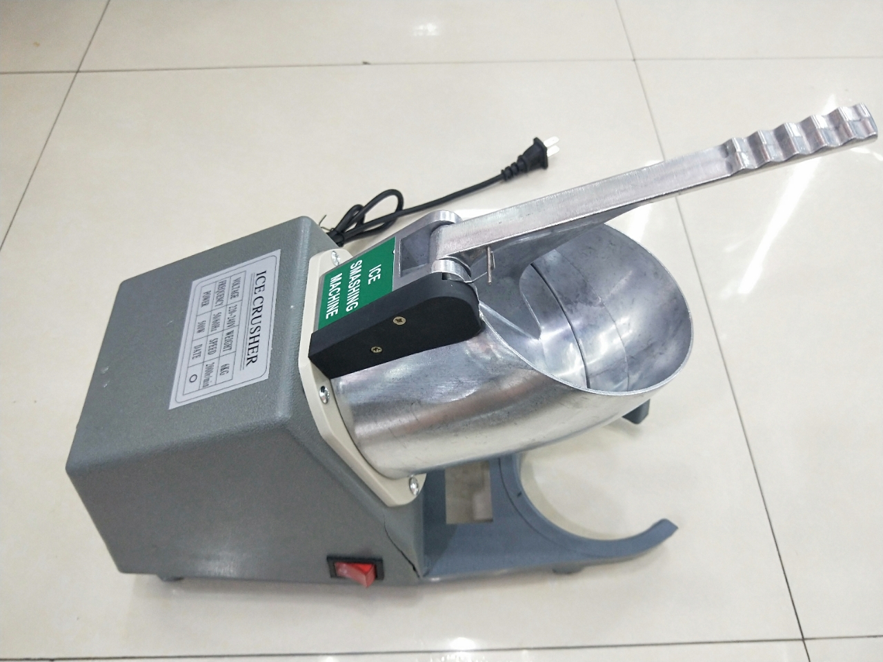 wilson ice smashing machine Electric Ice Crusher Snowflake Shaved ice Machine Household High power Specification image