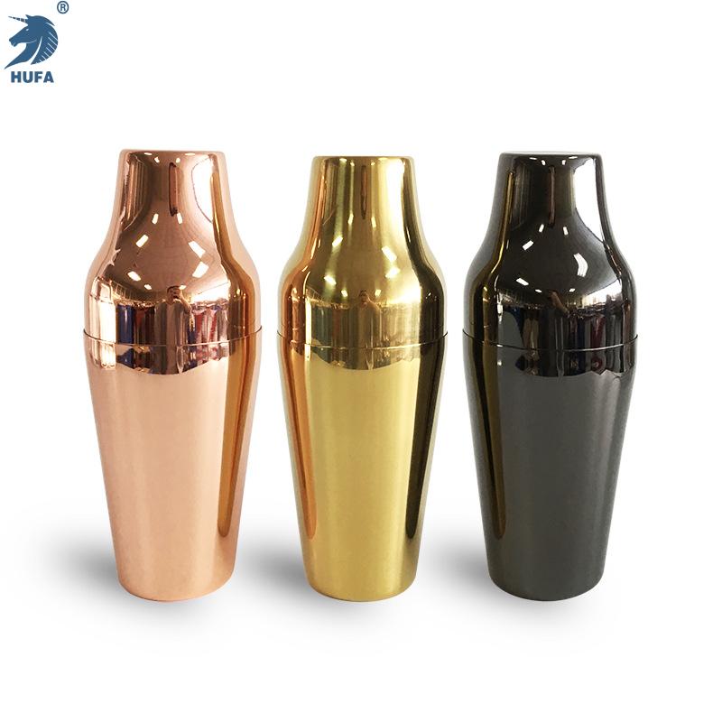 A two-section Cocktail shaker full figure