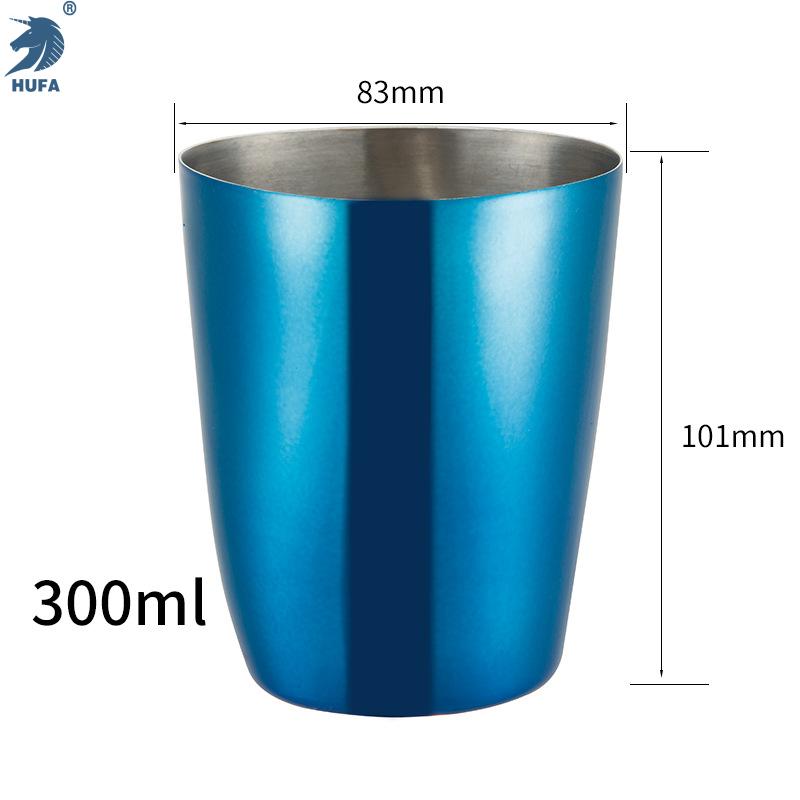 Stainless steel electroplated triangular spirits cup, bar cocktail cup, custom bar supplies, beer cup Item Picture