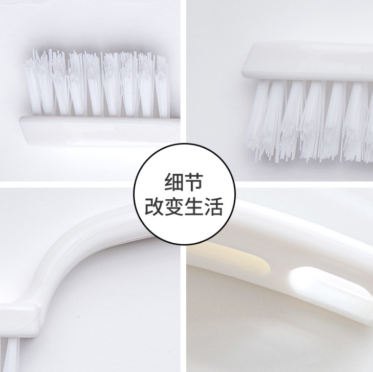 Japanese-style bathroom floor brush, bathroom long handle cleaning brush, hard-bristled bathroom tile gap brush Application Scenario
