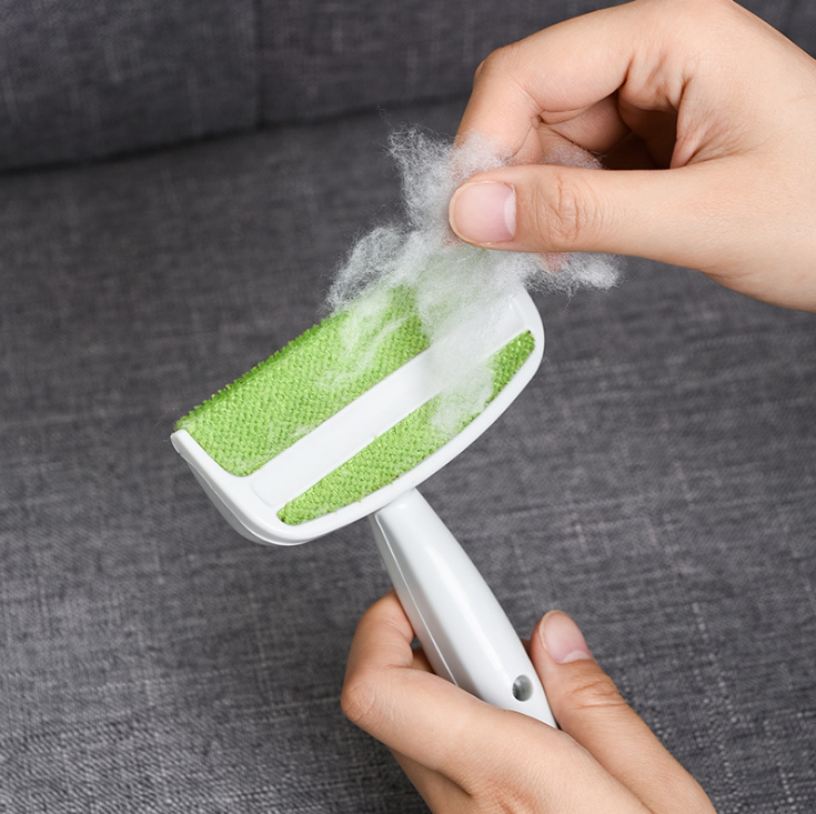 创意家用长柄倒绒去毛刷除尘吸毛刷沙发刷床刷除毛器粘毛器清洁刷