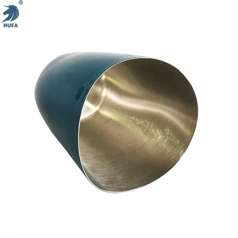 Stainless steel electroplated triangular spirits cup, bar cocktail cup, custom bar supplies, beer cup Application Scenario