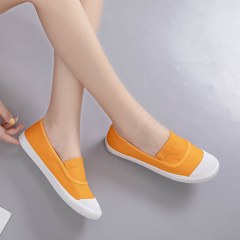 2019夏季新款女式帆布鞋休闲时尚新品豹纹平底板鞋韩版学生鞋子