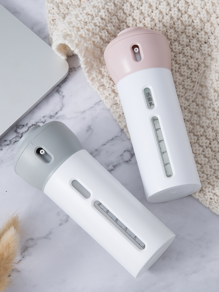 旅行洗漱分装瓶四合一套装按压式便携化妆品水乳液护肤品旅游瓶子