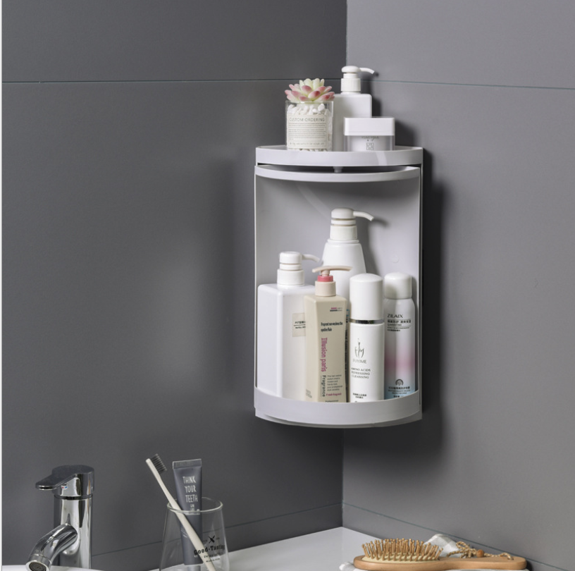 置物架/凝珠收纳盒/墙上置物架实木/货架/厨房产品图