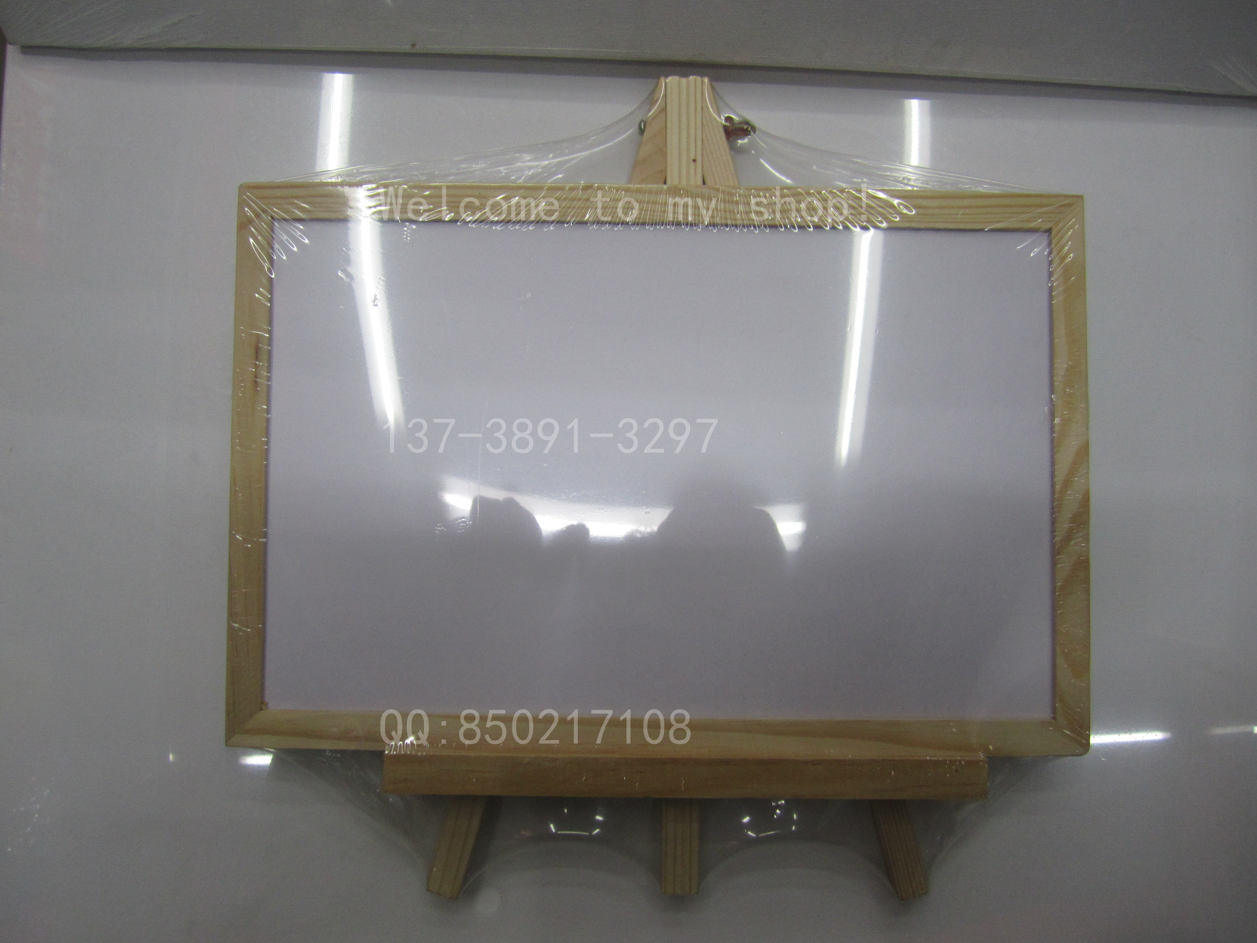 M7-W，涂鸦板，留言板，木质实木板黑板白板画板带架子，board图