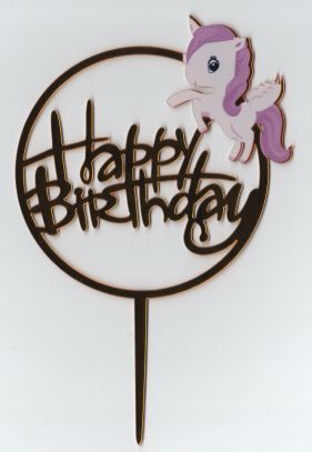 Acrylic Cake Plug-In