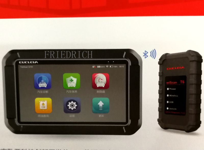 AUTEL Daotong's new wireless Bluetooth S7C car fault on-board computer diagnostic instrument S7D detector Item Picture