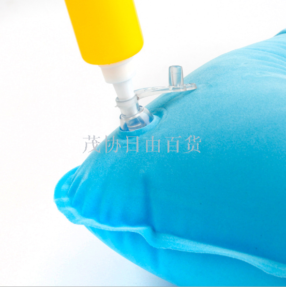 Outdoor travel U-shaped pillow, inflatable U-shaped travel pillow, travel velvet neck pillow, only for foreign trade and export. Only for foreign trade and export details Picture