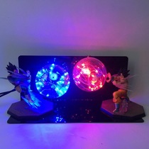 Animation seven Dragon Ball Sun Wukong hand run creative lamp LED lamp Wukong Begita creative light on the wave