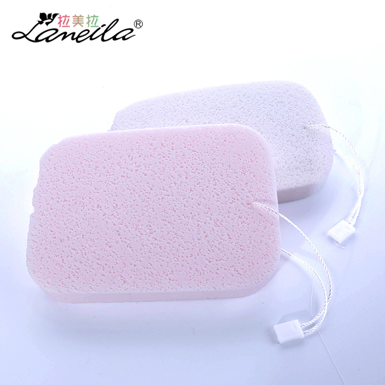 PVA honeycomb deep cleaning facial puff estilo de cuerda de limpieza puff facial de algodón dos montajes B2120 Application Scenario